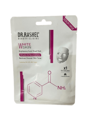 dr.rashel skin white sheet mask