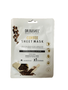 dr.rashel coffee sheet mask